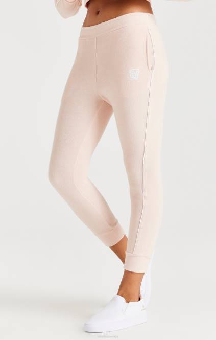 dekleta SikSilk joggerji z brisačo - roza oblačila P00V346