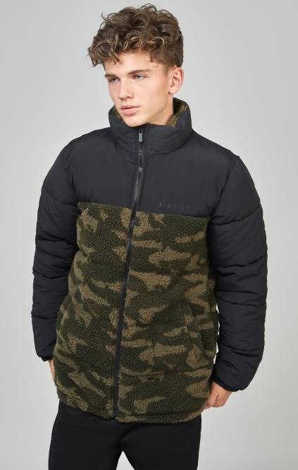 fantje SikSilk camo borg puhovka oblačila P00V297