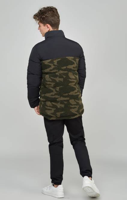 fantje SikSilk camo borg puhovka oblačila P00V297