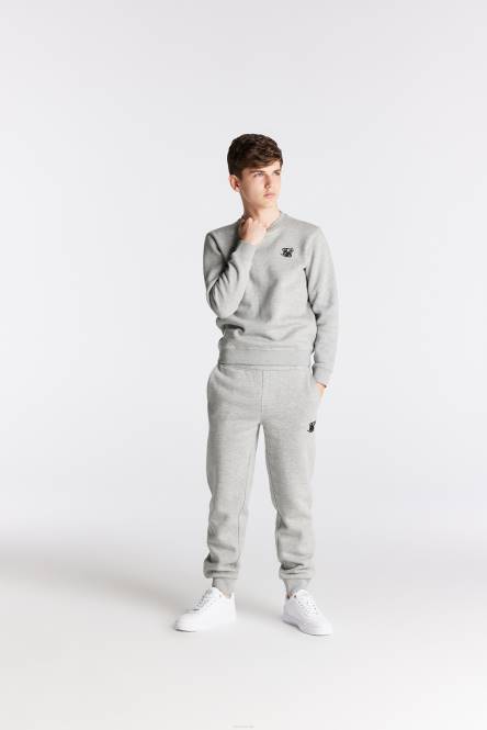 fantje SikSilk pulover siv marl oblačila P00V289