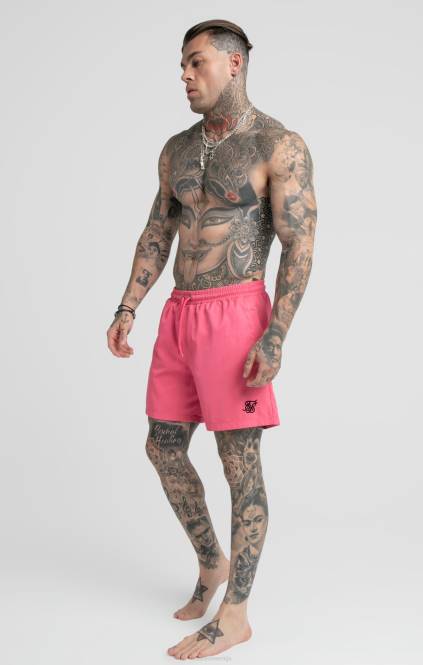 moški SikSilk roza kratke kopalke oblačila P00V616