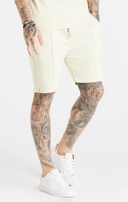 moški SikSilk ecru smart short oblačila P00V613