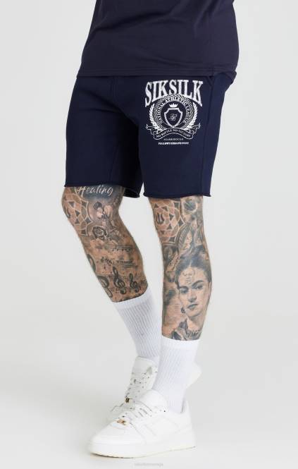 moški SikSilk mornariški let kratek oblačila P00V592