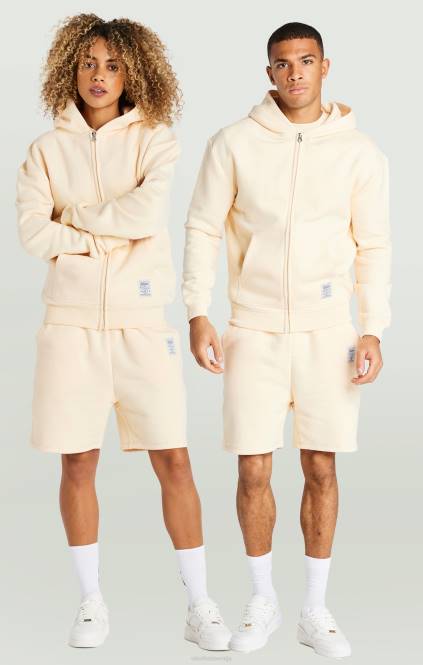 moški SikSilk taupe podlaga jogger kratka oblačila P00V605