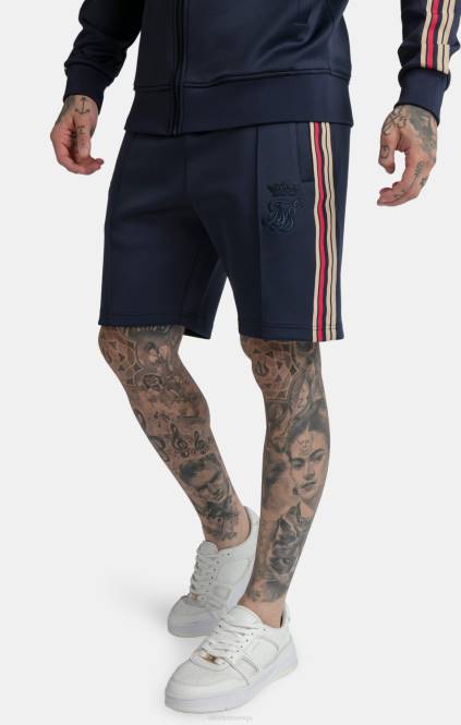 moški SikSilk x messi mornarsko ohlapne kratke oblačila P00V603