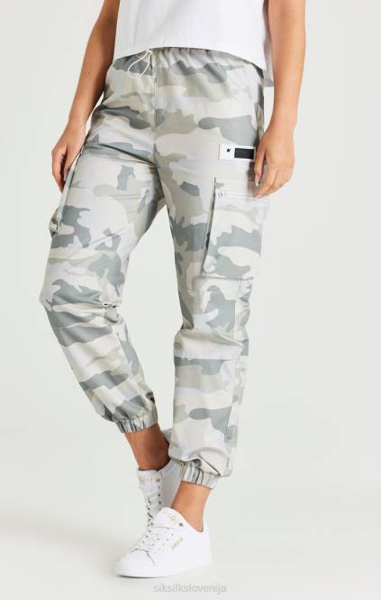 ženske SikSilk camo rip stop cargo hlače oblačila P00V180