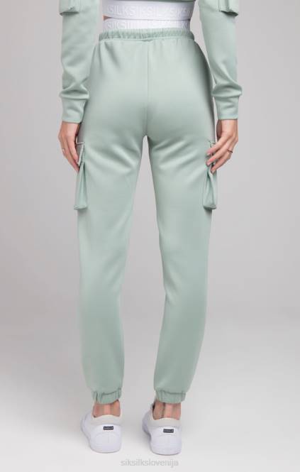 ženske SikSilk cargo tape trenirke - žajbelj oblačila P00V176