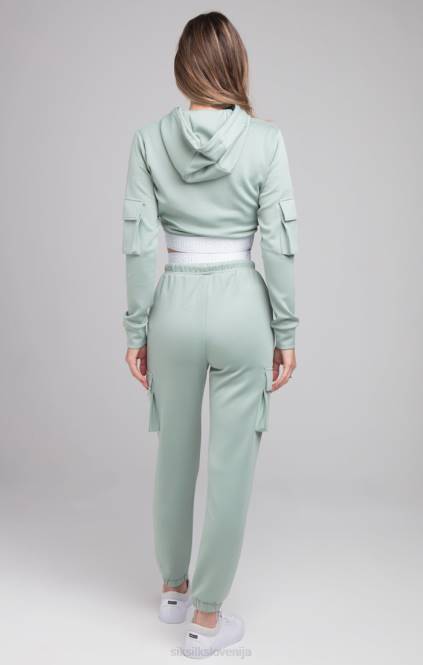 ženske SikSilk cargo tape trenirke - žajbelj oblačila P00V176