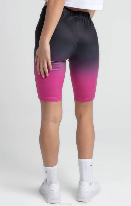 ženske SikSilk cikel črnega bledenja kratek oblačila P00V202