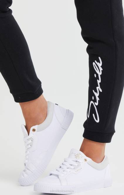 ženske SikSilk Essential Jogger - črna oblačila P00V166
