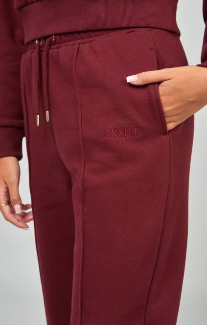 ženske SikSilk bordo velike joggerje oblačila P00V178