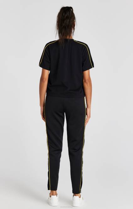 ženske SikSilk črne trenirke oblačila P00V160