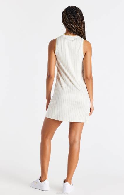 ženske SikSilk luksuzna košarkarska obleka - ecru in zlata oblačila P00V150