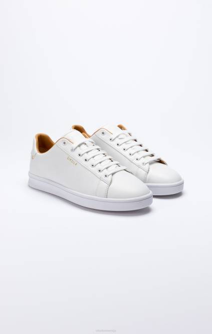 ženske SikSilk bele nizke športne superge obutev P00V259