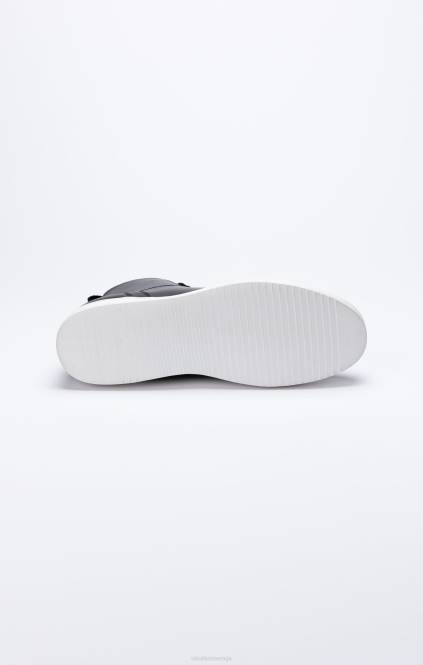 ženske SikSilk črne klasične visoke superge obutev P00V260