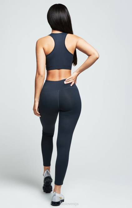ženske SikSilk charcoal essential gym bralette oblačila P00V214