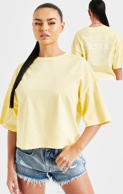 ženske SikSilk majica z logotipom limone oblačila P00V70