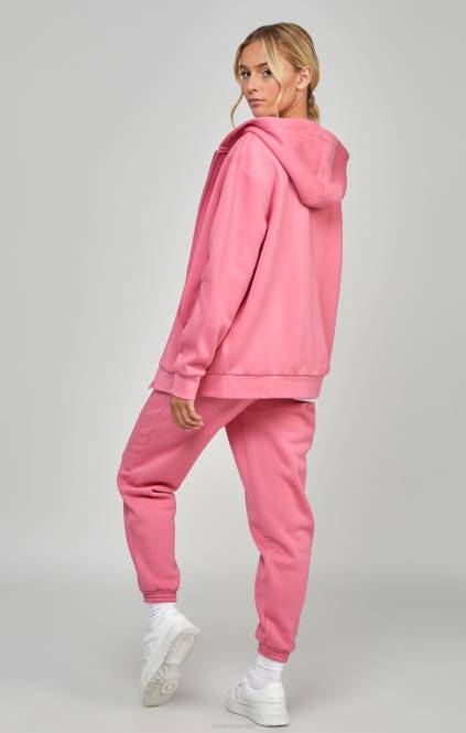 ženske SikSilk Pink Essential zip thru oblačila P00V102